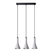 Lampada a sospensione REA 3L in cemento