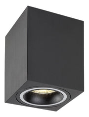 Spot soffitto quadrato nero 1xGU10 25W Kobald Rabalux