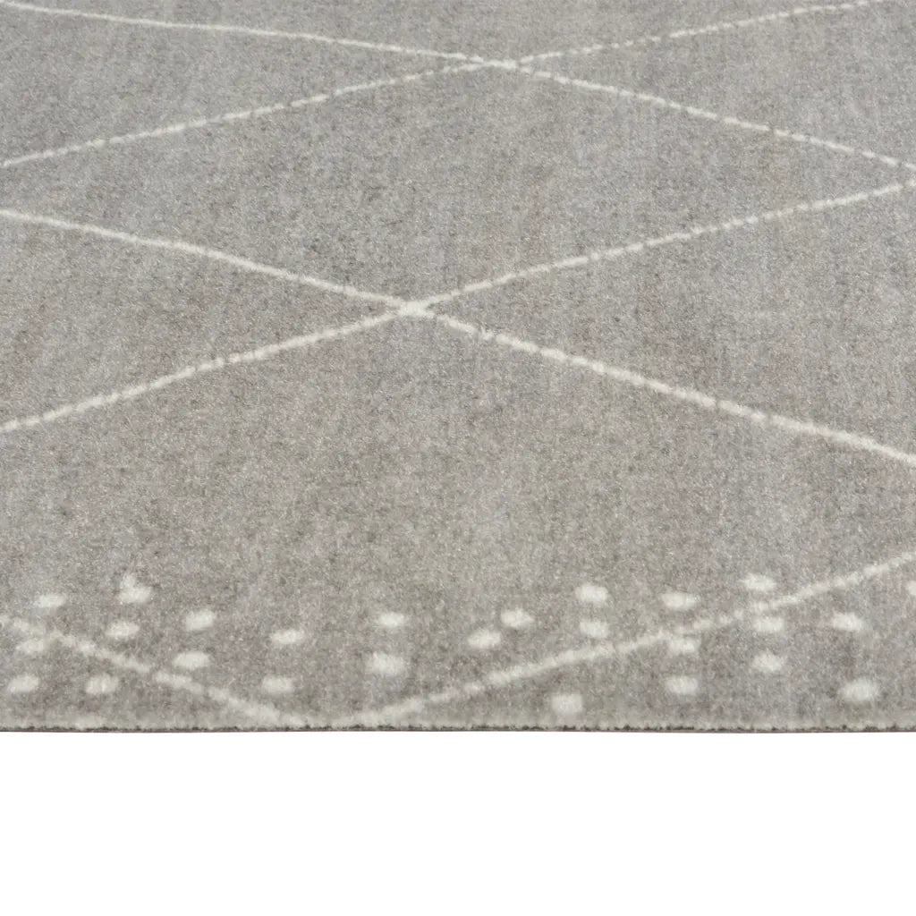 Tappeto da Cucina Lavabile Rombi 60x300 cm Velluto