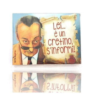 Calamita Magnete Magnetino Rettangolare Idea Regalo Frasi Lei E' Un         