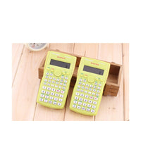 Calcolatrice Scientifica 10 Cifre Digitale A Batteria 3 Colori Diversi         