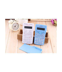 Calcolatrice Scientifica 10 Cifre Digitale A Batteria 3 Colori Diversi         