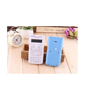 Calcolatrice Scientifica 10 Cifre Digitale A Batteria 3 Colori Diversi         