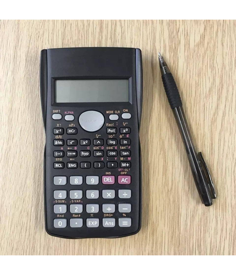 Calcolatrice Scientifica Ingegneria Scuola Ufficio 240 Funzioni Con Custodia         