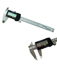 Calibro A Corsoio Cassa In Metallo Digitale 150 Mm Con Display E Custodia         