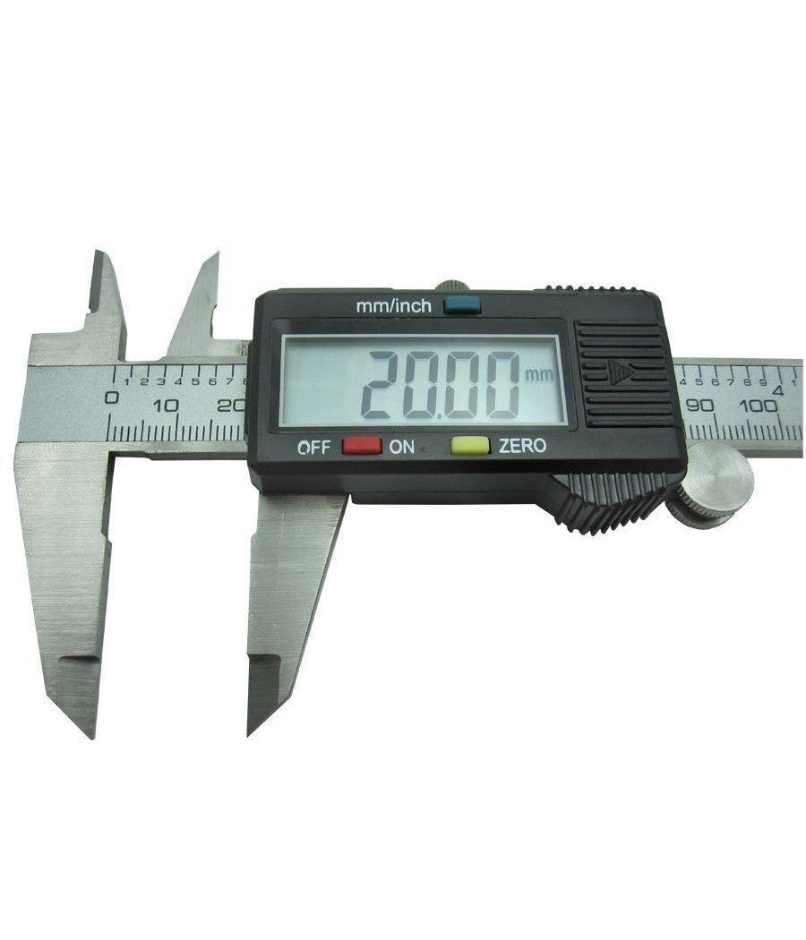 Calibro A Corsoio Cassa In Metallo Digitale 150 Mm Con Display E Custodia         