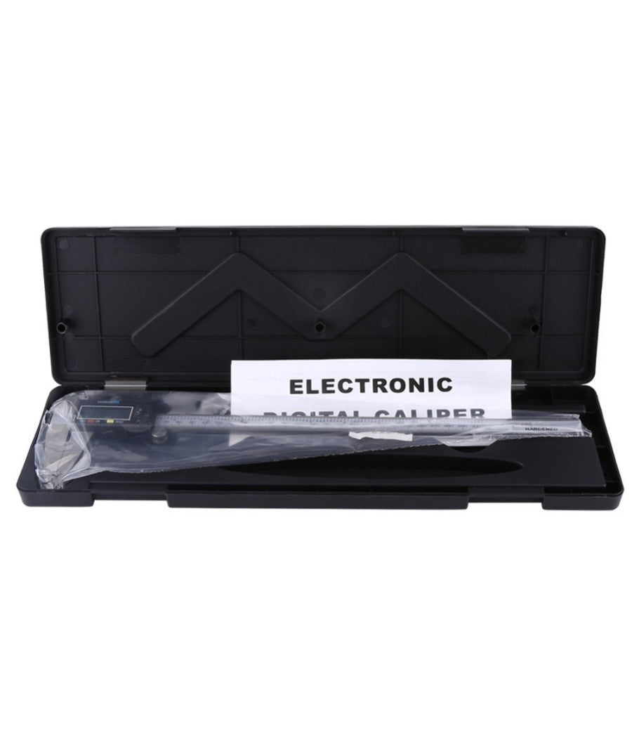 Calibro Digitale Professionale Da 0-300 Mm Display Custodia Valigetta Rigida         