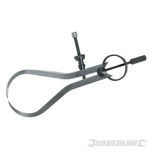 Silverline compasso strumento esterno separatore perni in acciaio 160 mm Prezzo