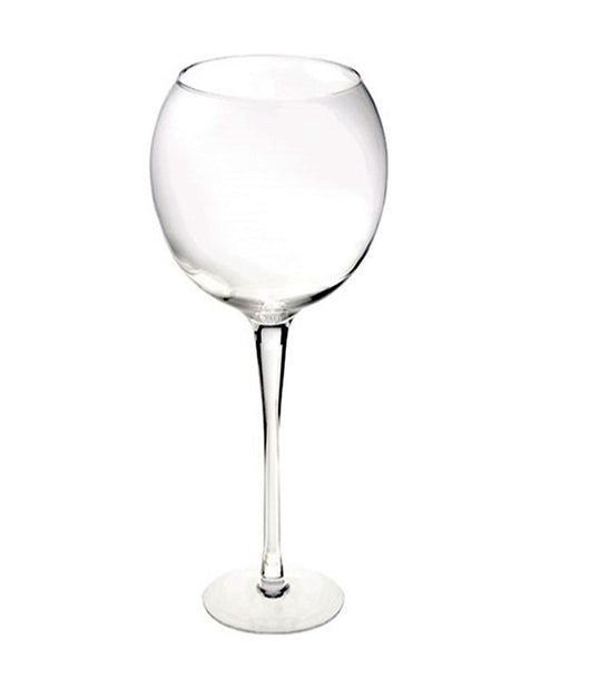 Calice Ampolla Ballon Boccia Vetro 15cm H 50cm Confetti Vaso Porta Fiori Candela         