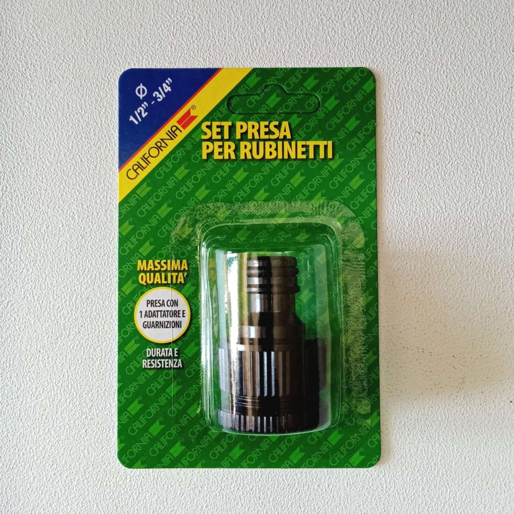 California 1/2 - 3/4 portagomma presa rubinetto giardino
