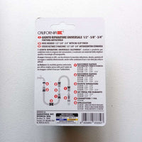 California 3/4 - 5/8 - 1/2 raccordo di giunzione riparatore per tubo giardino