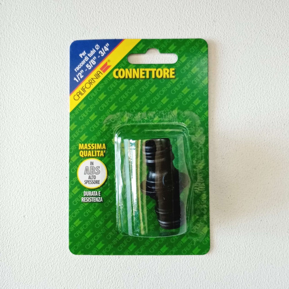 California connettore a 1 via per raccordi tubo giardino
