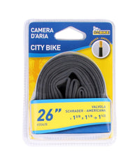 Camera Aria Bici 26" 650a/b X1 3/8 X1 1/8 1 1/2 Valvola Schrader Americana 3262         