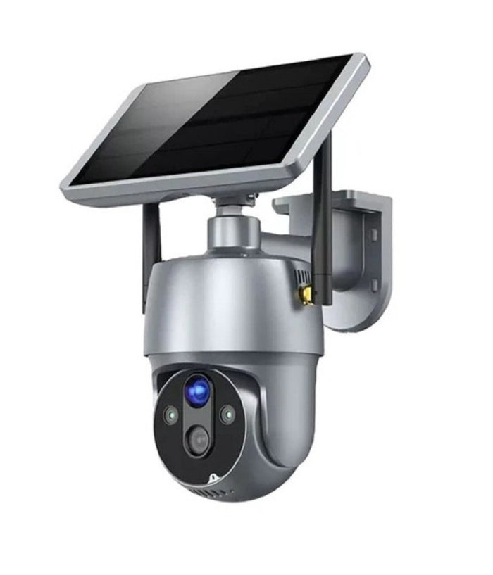 Camera Con Pannello Solare Wifi P2p 355° 12a 3,6mm Audio Bidirezionale Q-sx01         