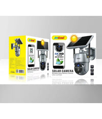 Camera Con Pannello Solare Wifi P2p 355° 12a 3,6mm Audio Bidirezionale Q-sx01         