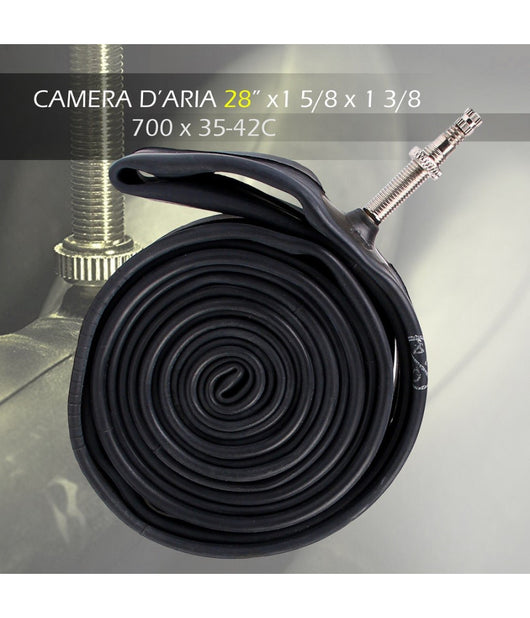Camera D'aria Per Bici 28" 700 X 35-42c 1x 5/8 1x 3/8 Valvola Regina Italia 2009         