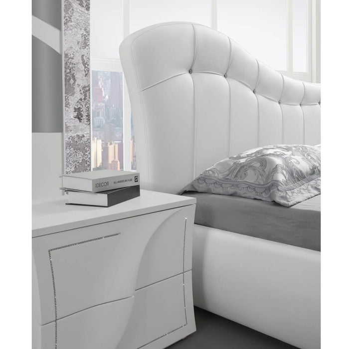 Camera da letto completa Mabel colore bianco larice