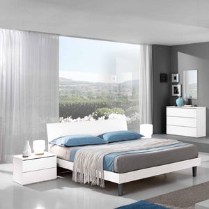 Camera da letto Manitoba colore bianco