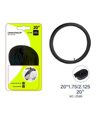 Camera D'aria 20" Per Pneumatici Ruote Bici Bicicletta Bike 20x1.75/2.125 Xc2580         