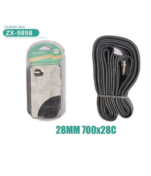 Camera D'aria Per Pneumatici Ruote Bici Bicicletta 28mm 700x28c Ricambio Zx-9898         