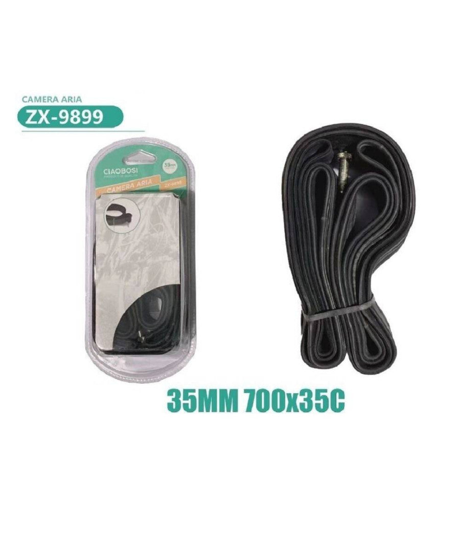 Camera D'aria Per Pneumatici Ruote Bici Bicicletta 35mm 700x35c Ricambio Zx-9899         