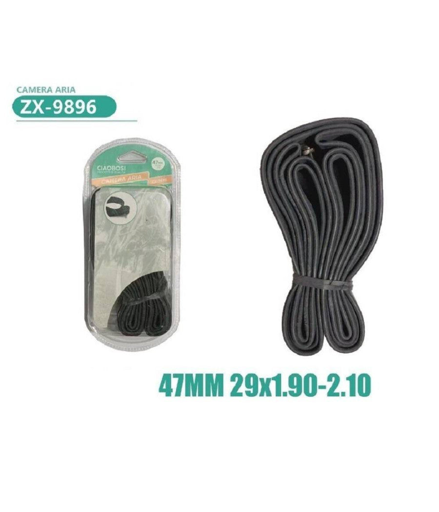 Camera D'aria Per Pneumatici Ruote Bici Bicicletta 47 Mm 29à—1.90-2.10 Zx-9896         