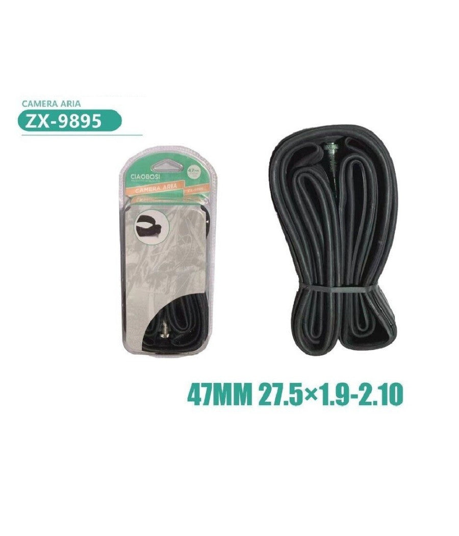 Camera D'aria Per Pneumatici Ruote Bici Bicicletta 47mm 27.5à—1.9-2.10 Zx-9895         