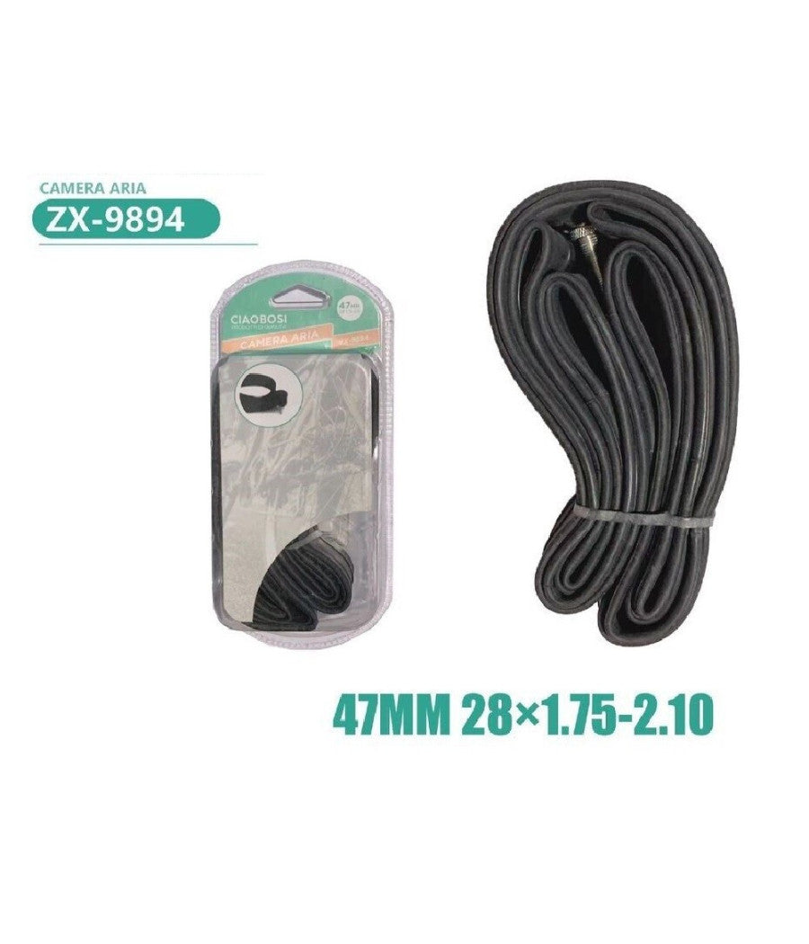 Camera D'aria Per Pneumatici Ruote Bici Bicicletta 47mm 28à—1.75-2.10 Zx-9894         