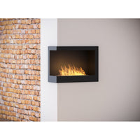 Caminetto a Bioetanolo Angolare Corner 600 Left SimpleFire da incasso con Vetro