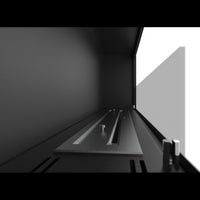 Caminetto a Bioetanolo Frame 1500 Inox SimpleFire da incasso con Vetro