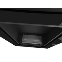 Caminetto a Bioetanolo Frame 550 SimpleFire da incasso con Vetro Nero