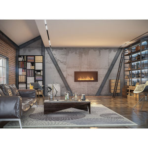 Caminetto a Bioetanolo INSIDE 1200 Infire da incasso con Vetro