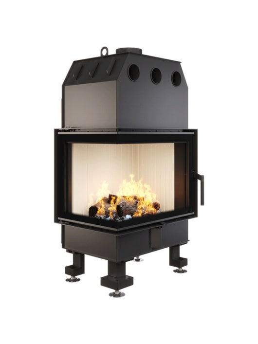 Caminetto ad angolo Inserto Apertura sinistra Energy 65x50x47 (14,5 kW) ECO