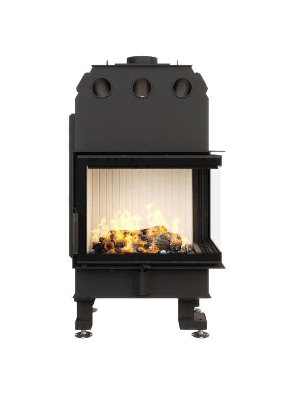 Caminetto ad angolo Inserto Apertura destra Energy 65x50x47 (14,5 kW) ECO