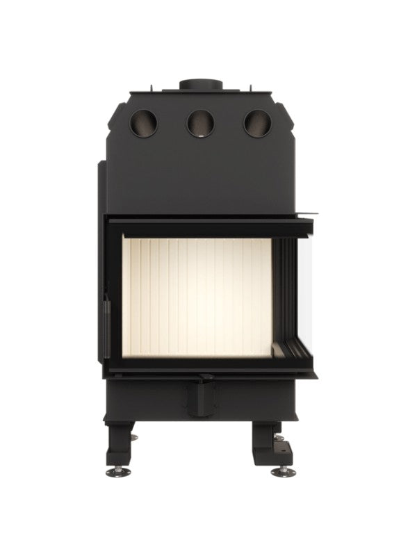 Caminetto ad angolo Inserto Apertura destra Energy 65x50x47 (14,5 kW) ECO