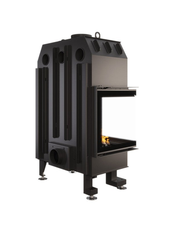 Caminetto ad angolo Inserto Apertura sinistra Energy 75x50x47 (15,1 kW) ECO
