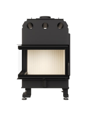 Caminetto ad angolo Inserto Apertura sinistra Energy 75x50x47 (15,1 kW) ECO