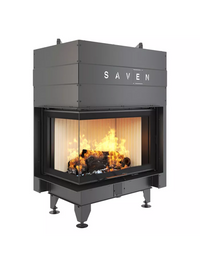 Caminetto ad angolo Inserto Apertura sinistra Energy Up 75х50х47 (15,1 kW) ECO