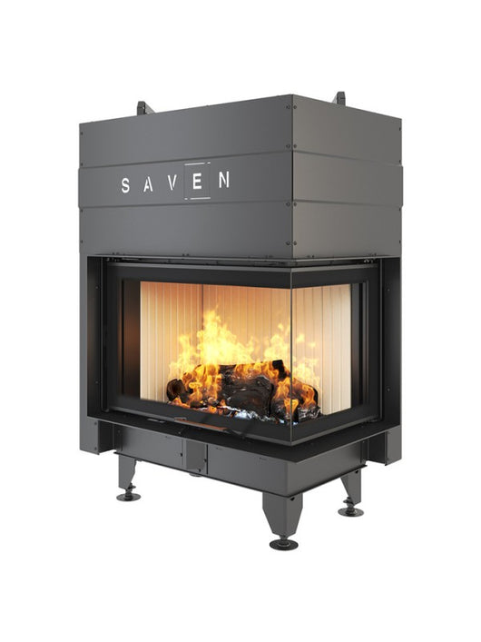 Caminetto ad angolo Inserto Apertura destra Energy Up 75х50х47 (15,1 kW) ECO