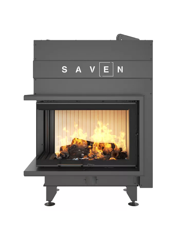 Caminetto ad angolo Inserto Apertura sinistra Energy Up 75х50х47 (15,1 kW) ECO