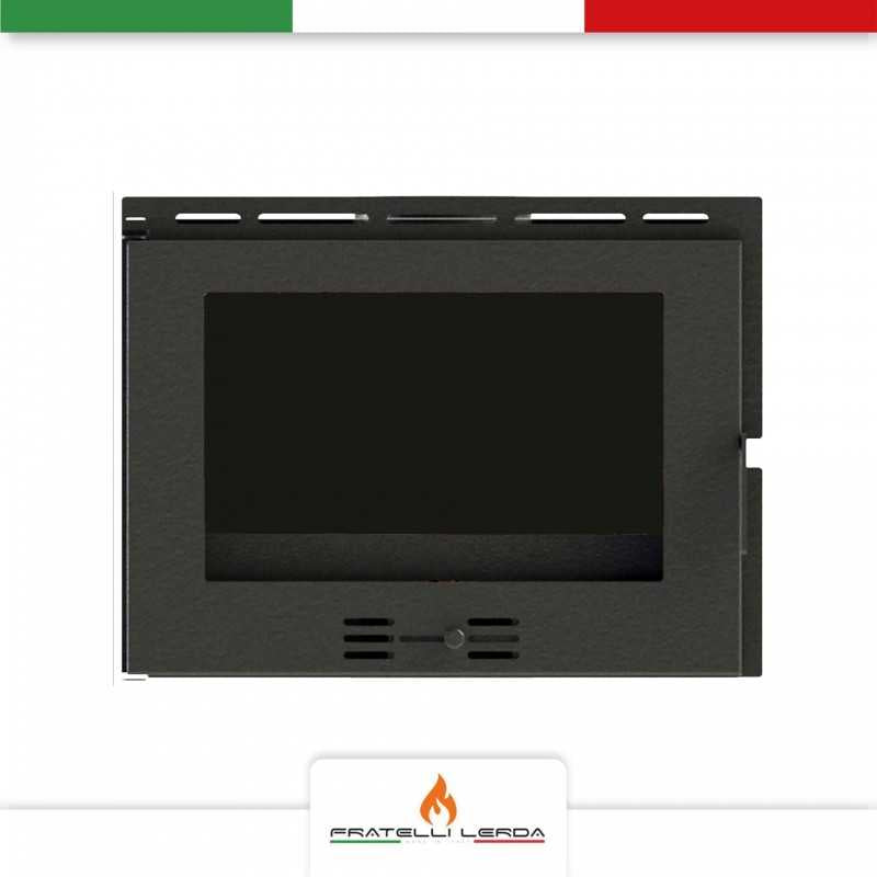 Caminetto Inserto a Legna F.lli Lerda L-70 Ventilato Kw 14