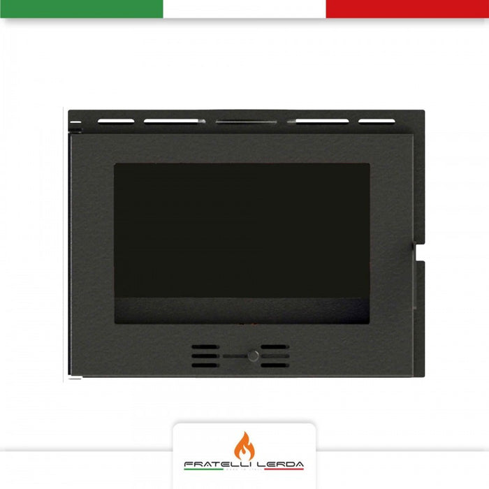 Caminetto Inserto a Legna F.lli Lerda L-90 Refrattario Kw 18