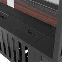 Caminetto a Vapore Acqueo da Incasso Inside U 800 con Fiamma Multicolore, Effetto 3D e Controllo App, Serbatoio 1.2l - 800cm