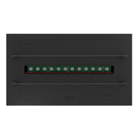 Caminetto a Vapore Acqueo da Incasso Invapo Insert 700 - Fiamma Multicolore, Effetto 3D e Controllo App, Serbatoio 1.2l - 70cm