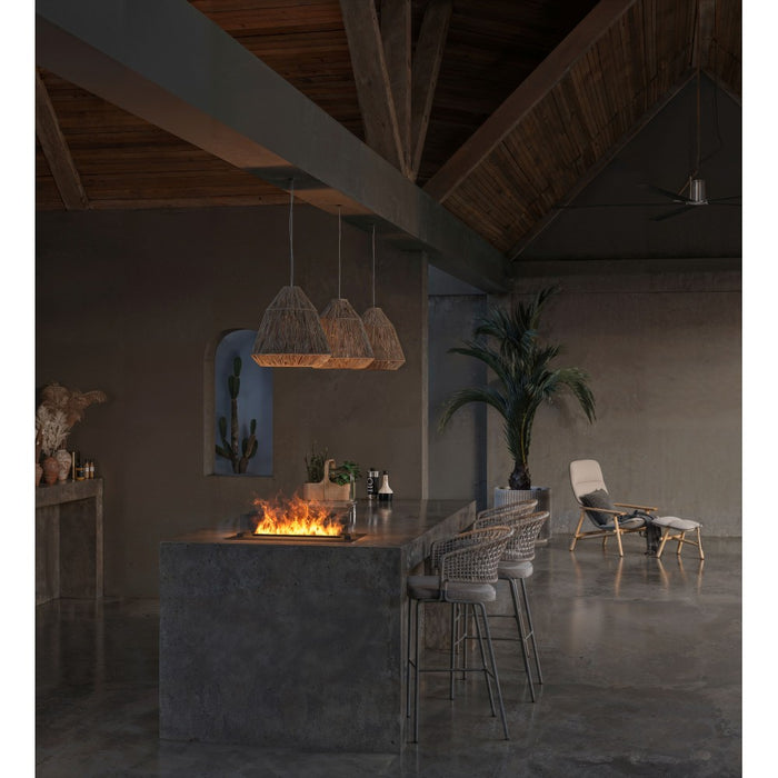 Caminetto a Vapore Acqueo da Incasso Invapo Insert 700 - Fiamma Multicolore, Effetto 3D e Controllo App, Serbatoio 1.2l - 70cm