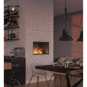 Caminetto a Vapore Acqueo da Incasso Inside U 800 con Fiamma Multicolore, Effetto 3D e Controllo App, Serbatoio 1.2l - 800cm