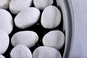 Ciottoli decorativi e legna Tempo Style