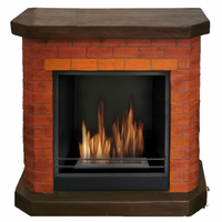 Camino Bricchetto a bioetanolo 1,5lt effetto mattone potenza 2,5Kw/h