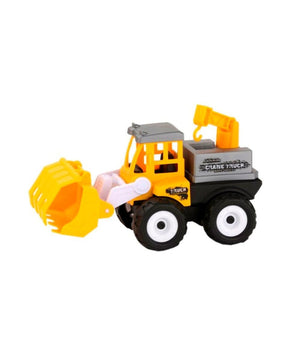 Camion A Frizione Mezzo Di Lavoro Gioco Per Bambini 3+ Con Ruspa E Rimorchio         