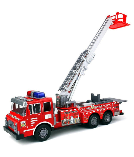 Camion Dei Pompieri A Frizione Vigili Del Fuoco Veicolo Giocattolo Bambini F0358         